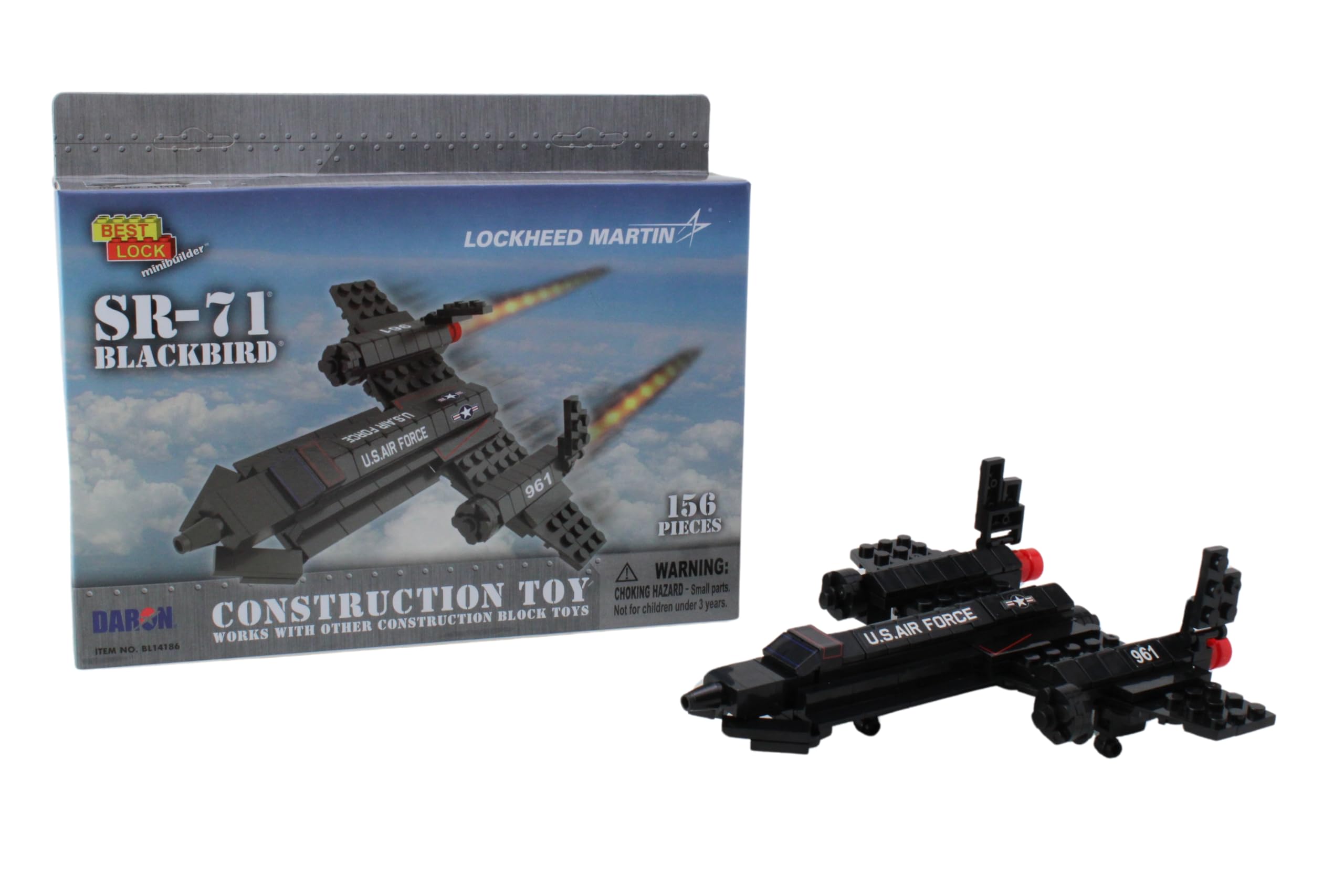 Juguete De Construcción Daron Sr-71 Best Lock, 105 Piezas - Venta Internacional.