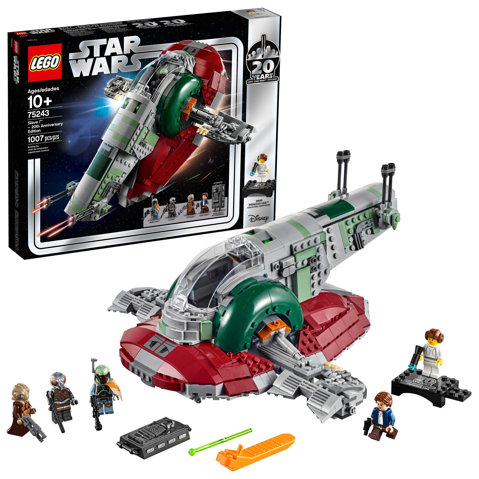 Kit De Construcción Lego Star Wars Slave L 20º Aniversario 75243 - Venta Internacional.