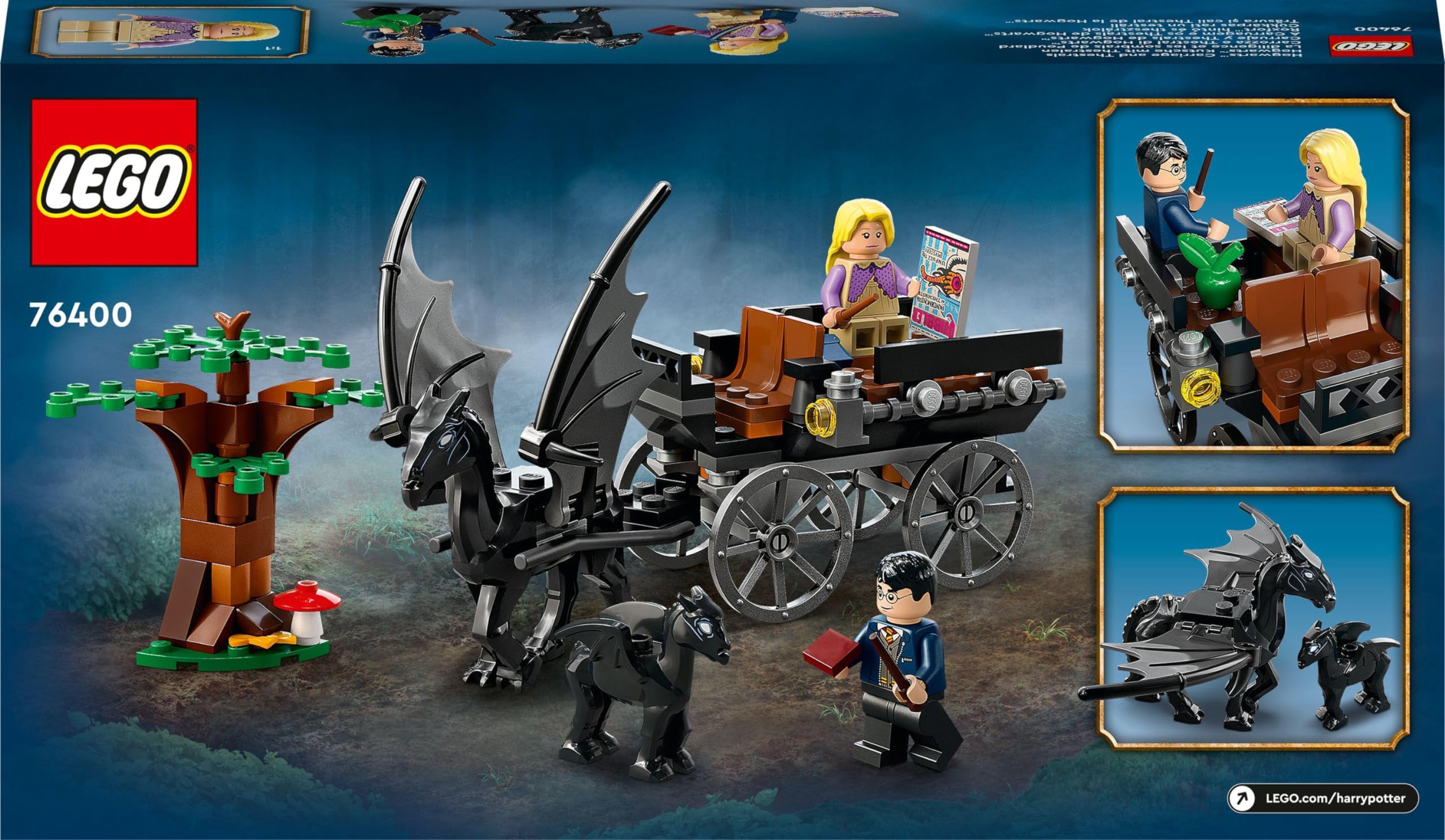 Foto 6 pulgar | Kit De Construcción Lego Harry Potter Hogwarts Cestral Carriage - Venta Internacional.