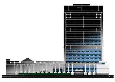 Foto 5 | Set De Construcción Lego Architecture | Sede De Las Naciones Unidas - Venta Internacional.