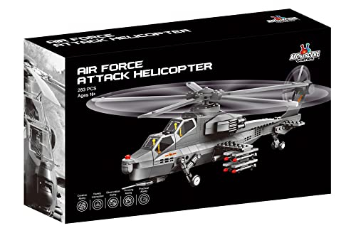 Foto 3 pulgar | Set De Bloques De Construcción Attack Helicopter Air Force 283 Piezas - Venta Internacional.