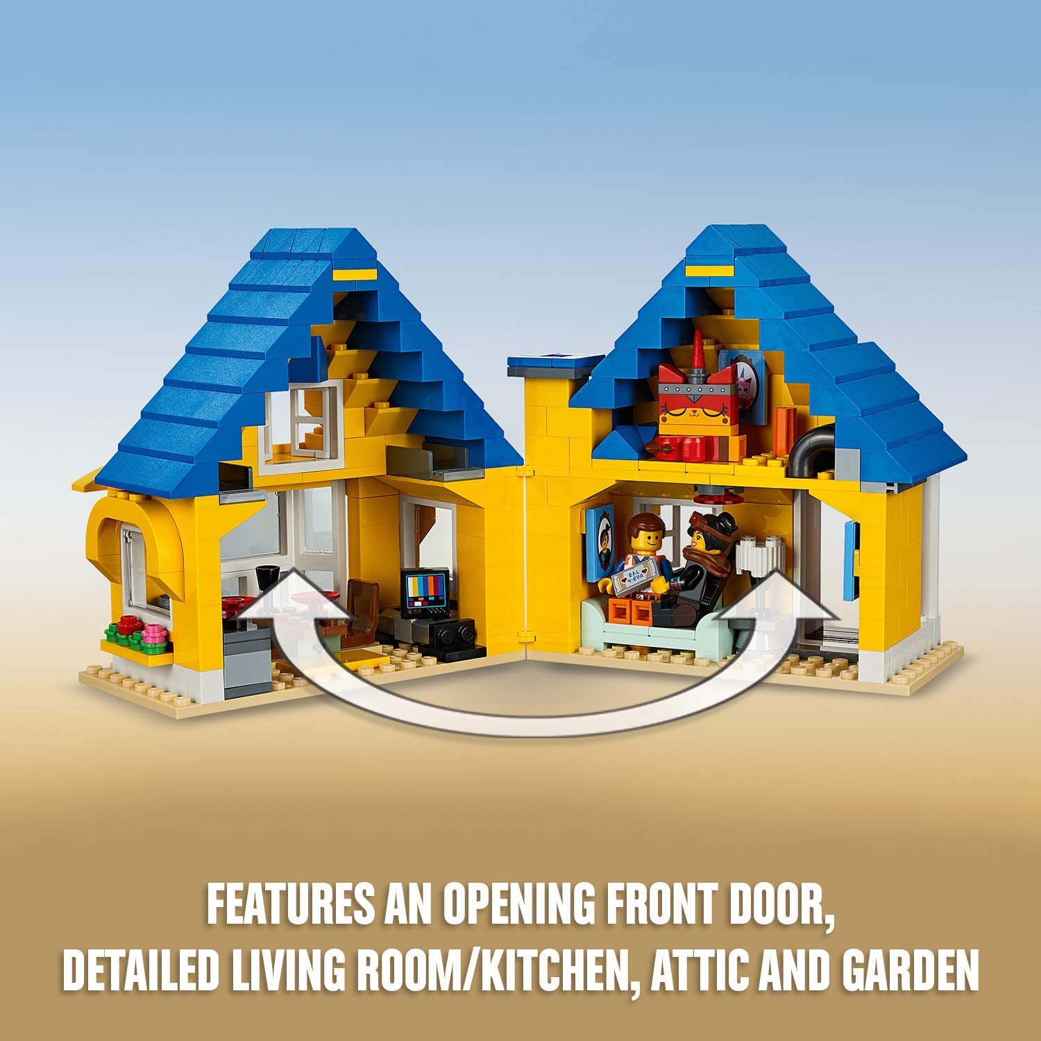 Foto 3 | Cohete De Rescate De Toy Lego The Lego Movie 2 Emmet's Dream House - Venta Internacional.