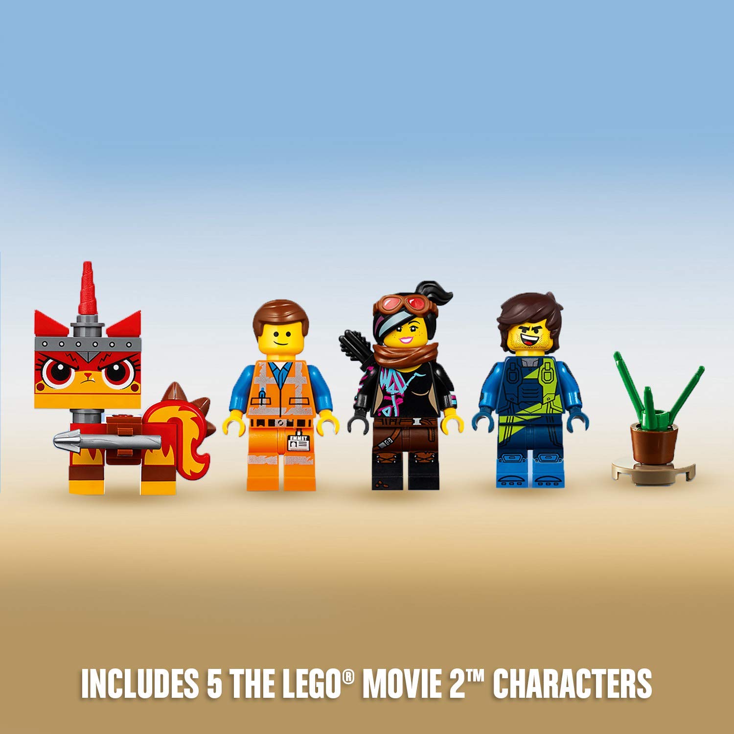Foto 7 | Cohete De Rescate De Toy Lego The Lego Movie 2 Emmet's Dream House - Venta Internacional.