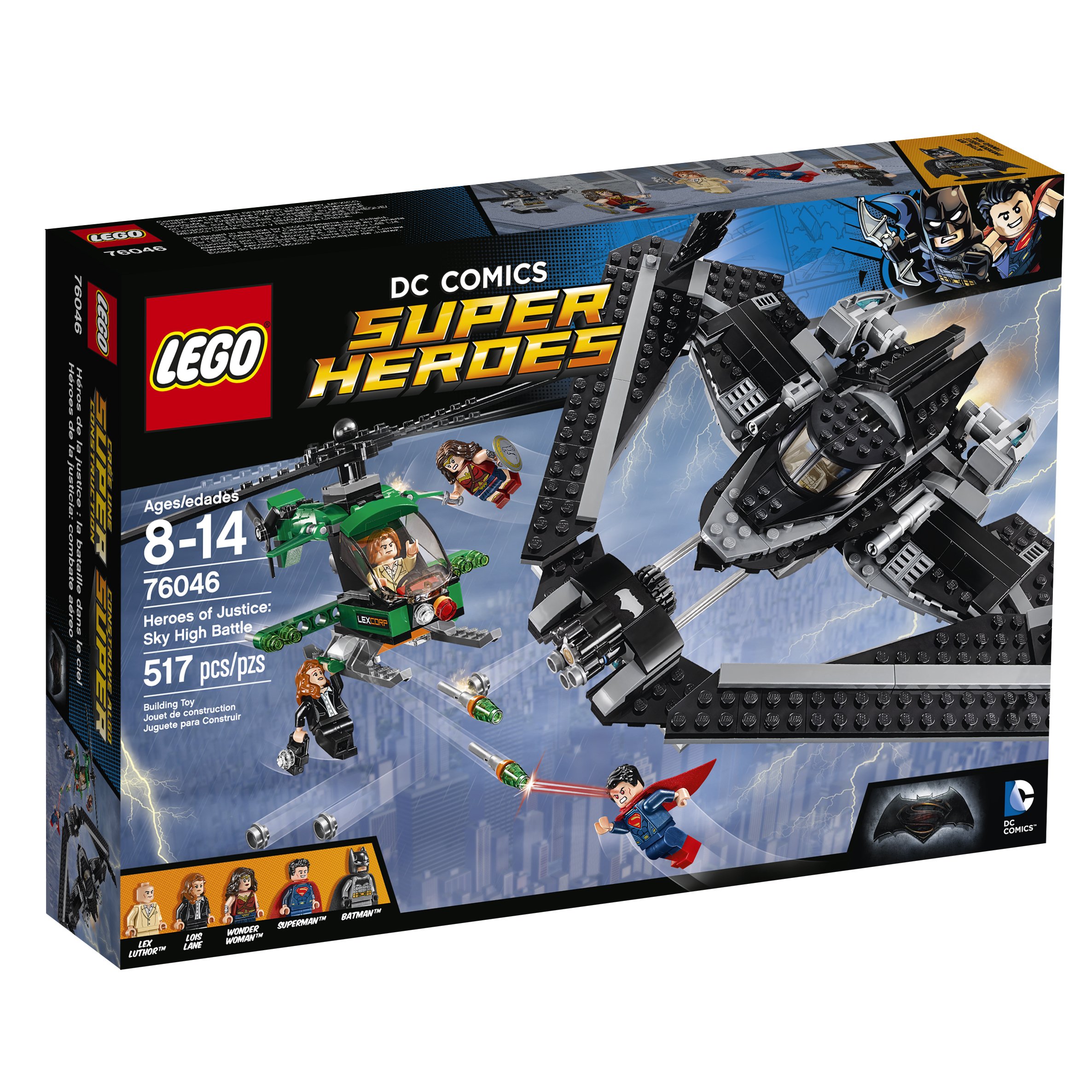 Juguete De Construcción Lego Super Heroes Heroes Of Justice 517 Piezas - Venta Internacional.