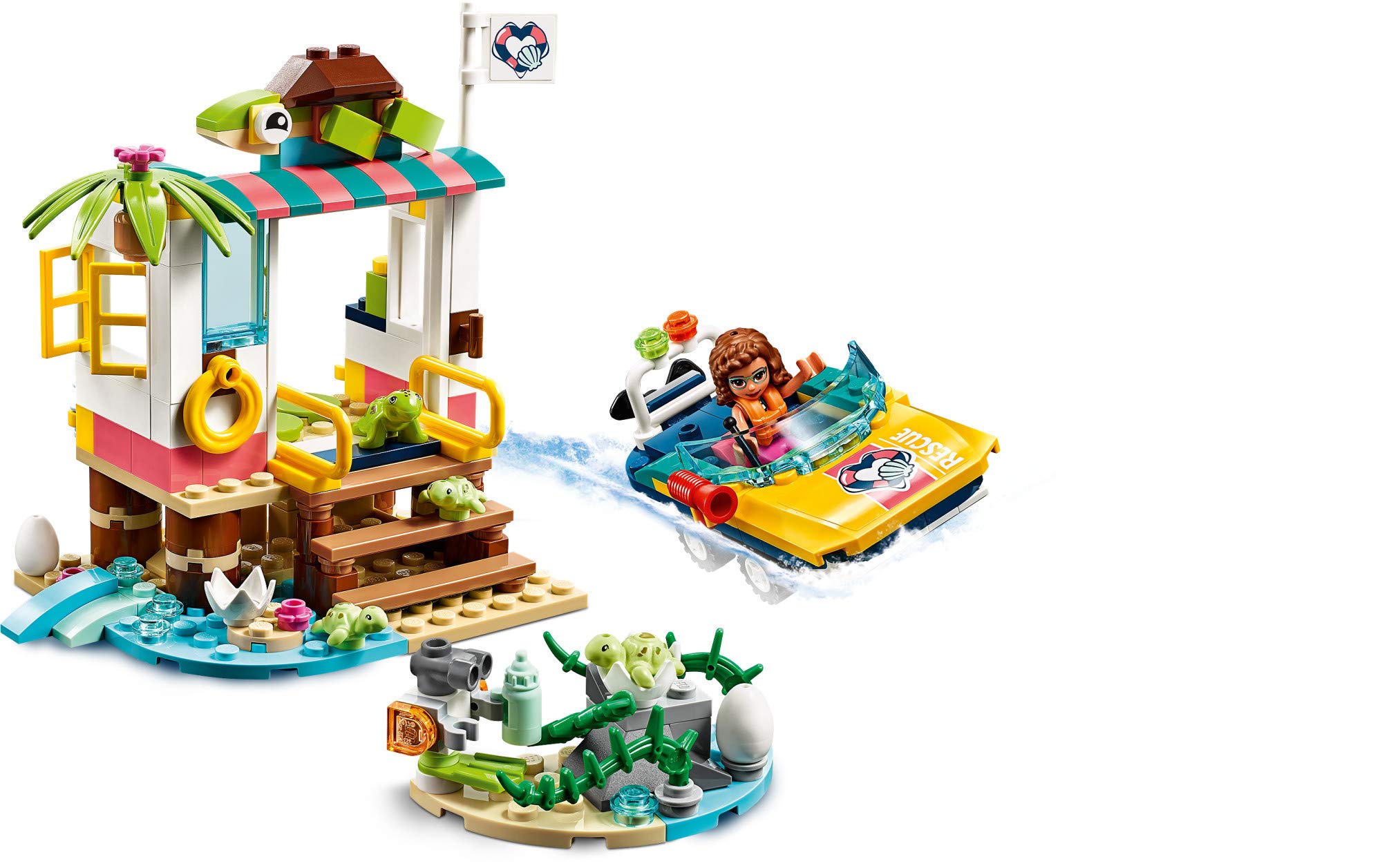 Foto 6 | Kit De Construcción Lego Friends Turtles Rescue Mission 41376 - Venta Internacional.