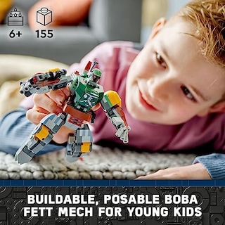Foto 2 | Lego Star Wars Boba Fett Mech 75369 Para Construir Star Wars - Venta Internacional.