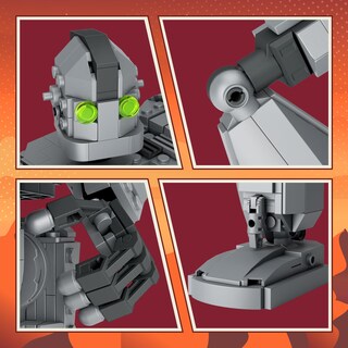 Foto 3 | Set De Construcción Iron Robot The Metal Giant 883 Piezas Para Más De 8 Años - Venta Internacional.
