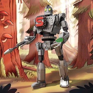 Foto 6 | Set De Construcción Iron Robot The Metal Giant 883 Piezas Para Más De 8 Años - Venta Internacional.
