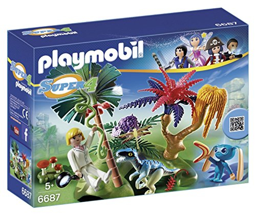 Foto 4 pulgar | Kit De Construcción Playmobil Super 4 Lost Island Con Alien Y Raptor - Venta Internacional.