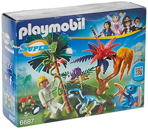 Foto 6 pulgar | Kit De Construcción Playmobil Super 4 Lost Island Con Alien Y Raptor - Venta Internacional.