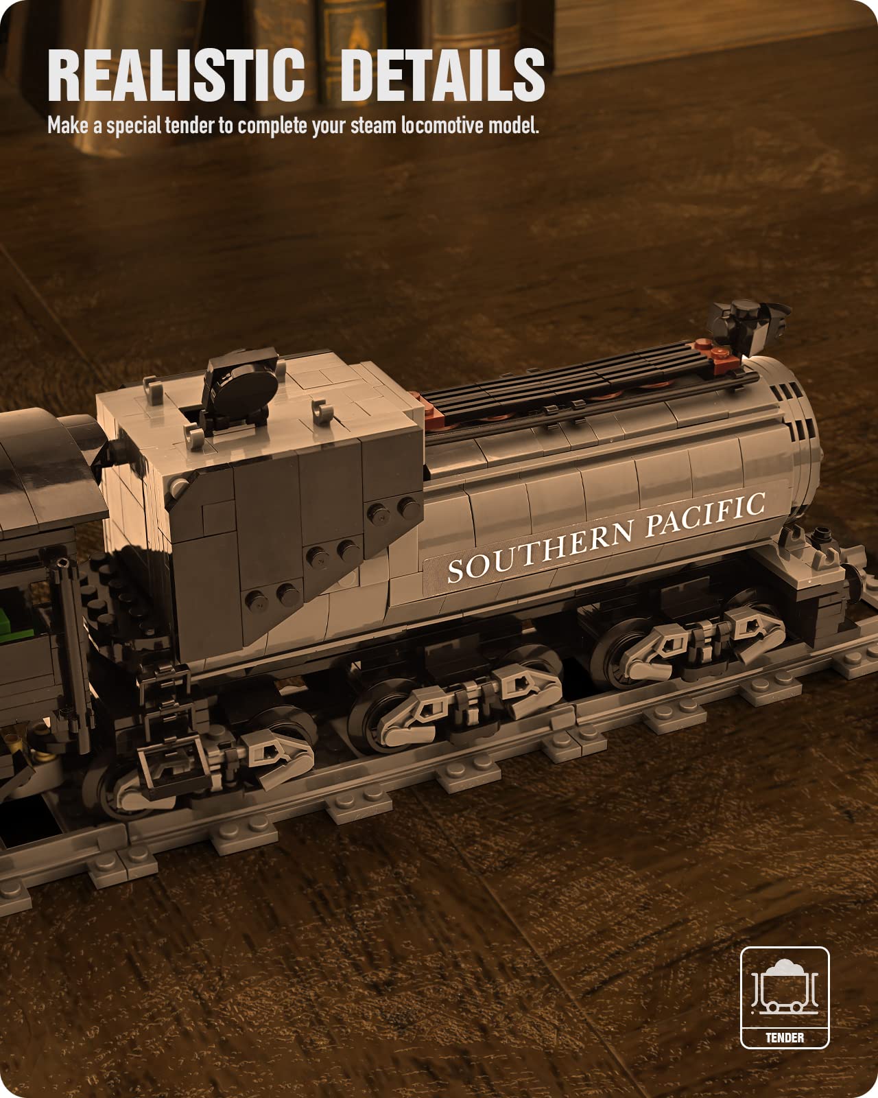 Foto 5 pulgar | Kit De Construcción Nifeliz Cn5700 Steam Train Con 1136 Piezas - Venta Internacional.