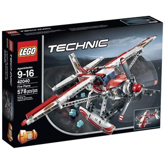 Foto 5 | Kit De Construcción Lego Technic 42040 Fire Plane Con Avión A Reacción - Venta Internacional.