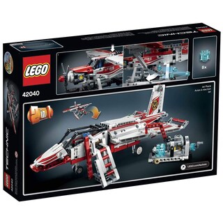 Foto 6 | Kit De Construcción Lego Technic 42040 Fire Plane Con Avión A Reacción - Venta Internacional.