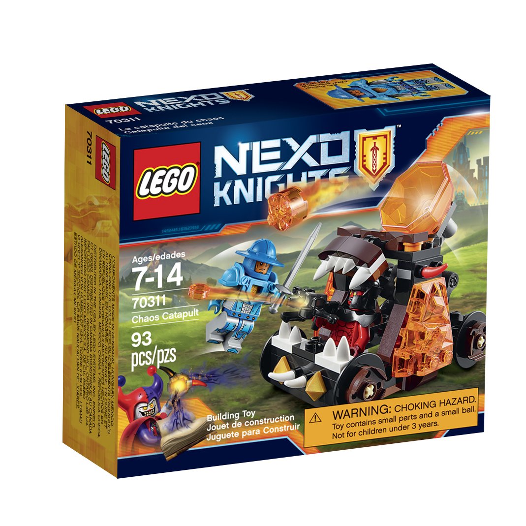 Foto 2 pulgar | Kit De Catapulta Lego Nexo Knights Chaos (93 Piezas) - Venta Internacional.