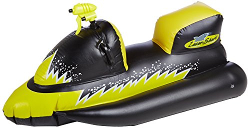 Swimline Lasershark Wet-ski Squirter Negro/amarillo, 51''/26''/25'' - Venta Internacional.