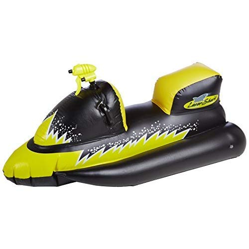 Foto 4 pulgar | Swimline Lasershark Wet-ski Squirter Negro/amarillo, 51''/26''/25'' - Venta Internacional.