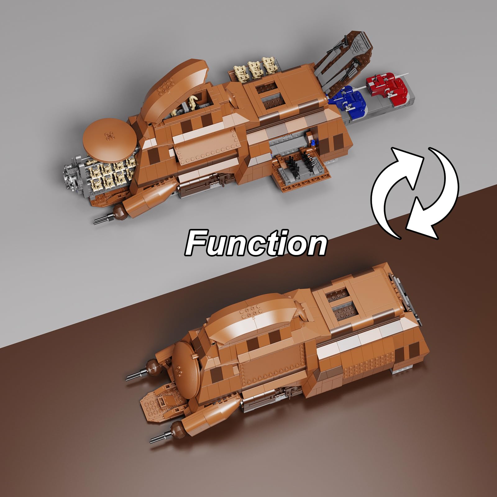 Foto 5 pulgar | Kit De Construcción Battle Trade Federation Droid Ship Con 1286 Piezas - Venta Internacional.
