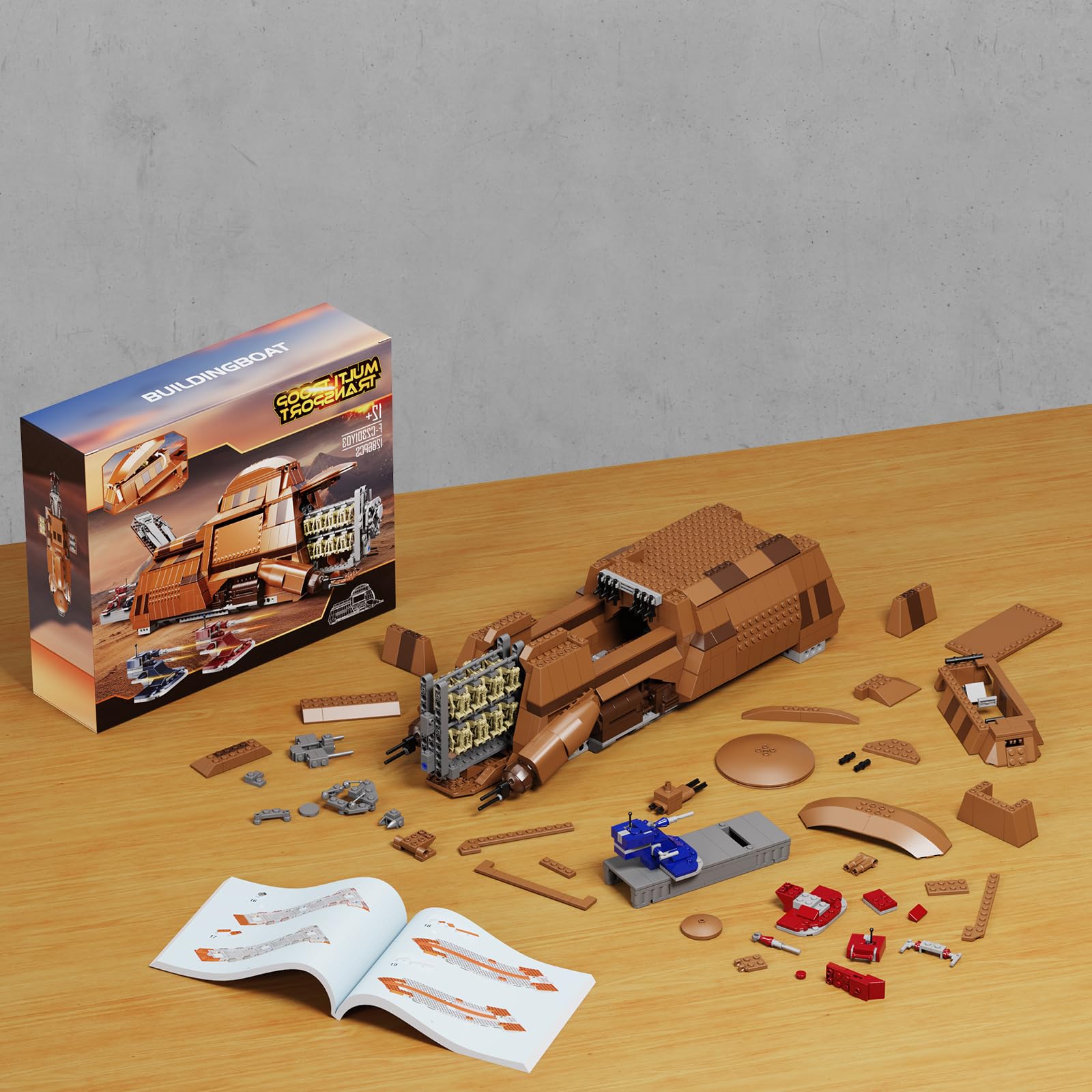 Foto 8 pulgar | Kit De Construcción Battle Trade Federation Droid Ship Con 1286 Piezas - Venta Internacional.
