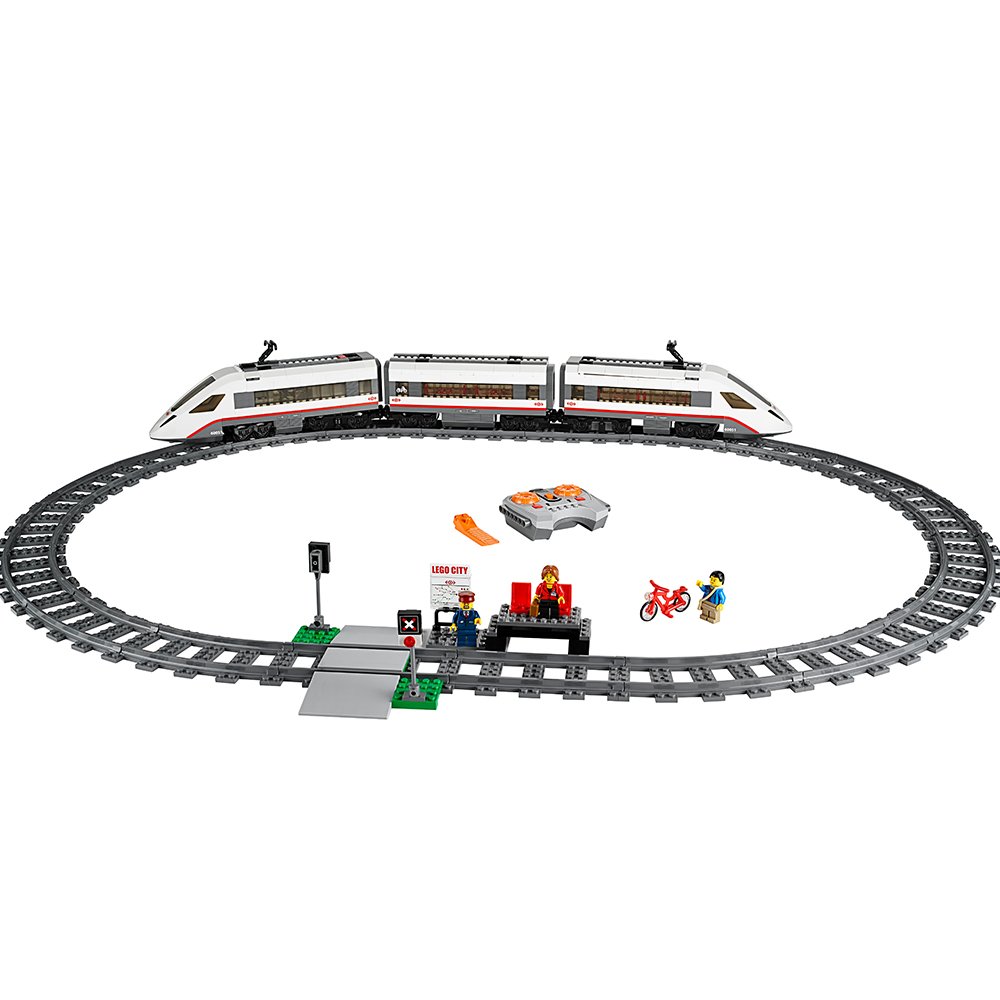 Tren De Pasajeros De Alta Velocidad Lego City De Juguete 60051 - Venta Internacional.