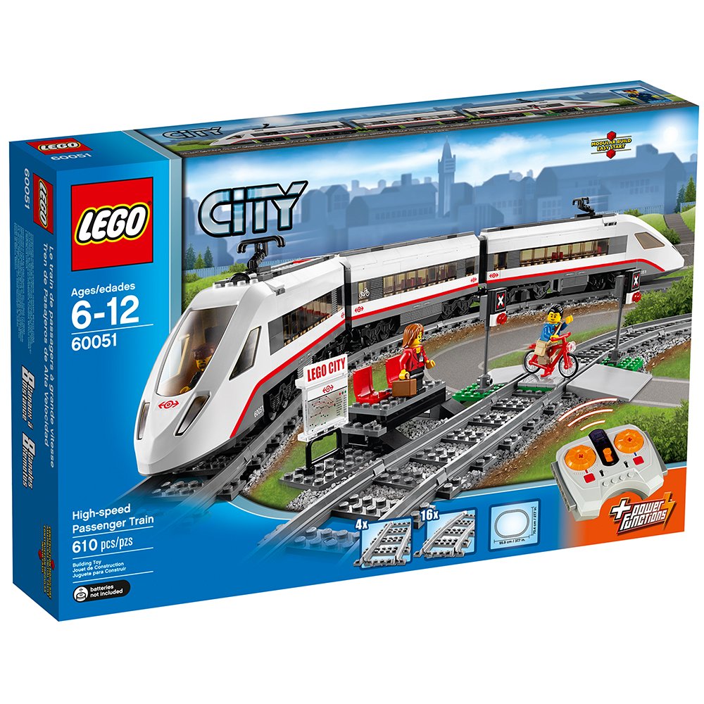 Foto 7 pulgar | Tren De Pasajeros De Alta Velocidad Lego City De Juguete 60051 - Venta Internacional.