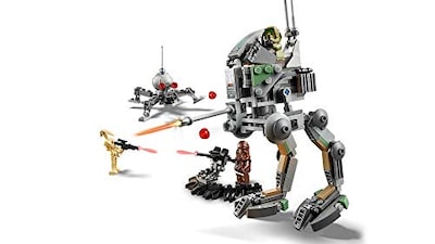 Foto 6 | Kit De Construcción Lego Star Wars Clone Scout Walker 20.º Aniversario - Venta Internacional.