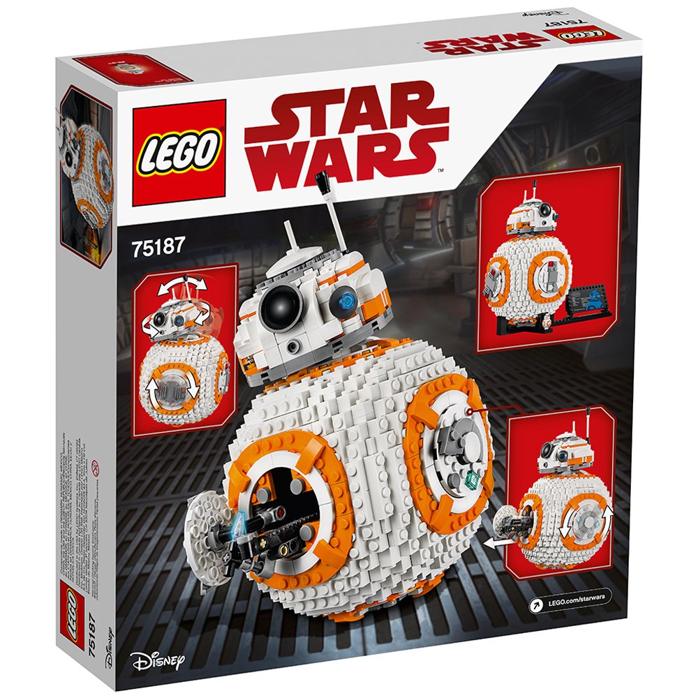 Foto 3 pulgar | Kit De Construcción Lego Star Wars Viii Bb-8 75187 (1106 Pie - Venta Internacional.