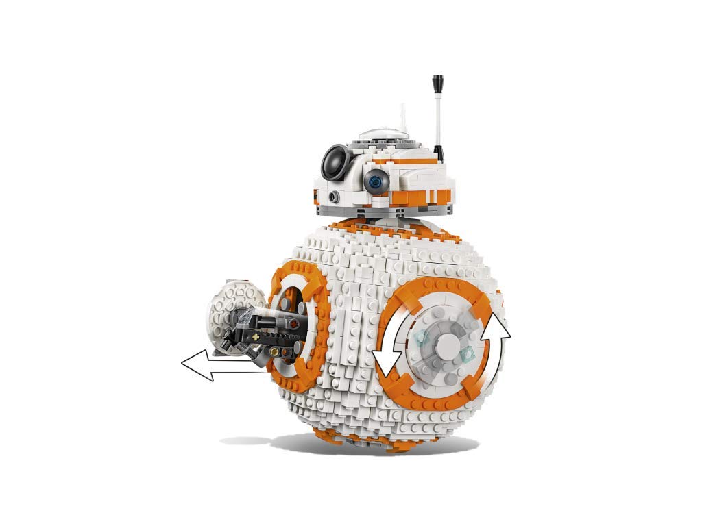 Foto 5 pulgar | Kit De Construcción Lego Star Wars Viii Bb-8 75187 (1106 Pie - Venta Internacional.