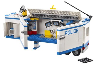 Foto 6 | Unidad Policial Móvil Lego City Police 60044 De Juguete Con 3 Minifiguras - Venta Internacional.