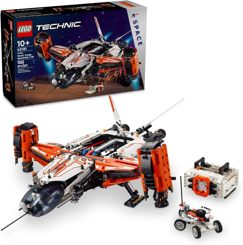 Lego Technic 42181 Nave Espacial De Carga Pesada Vtol Lt81