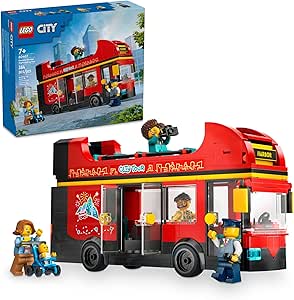 Lego City 60407 Autobús Turístico Rojo De Dos Plantas