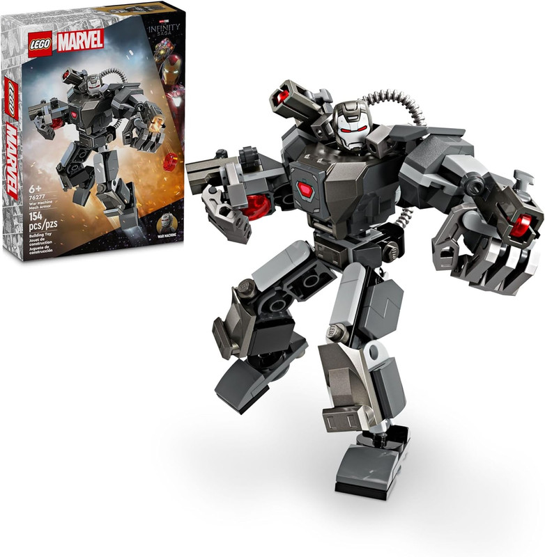 Lego Super Heroes Marvel 76277 Armadura Robótica De Máquina De Guerra