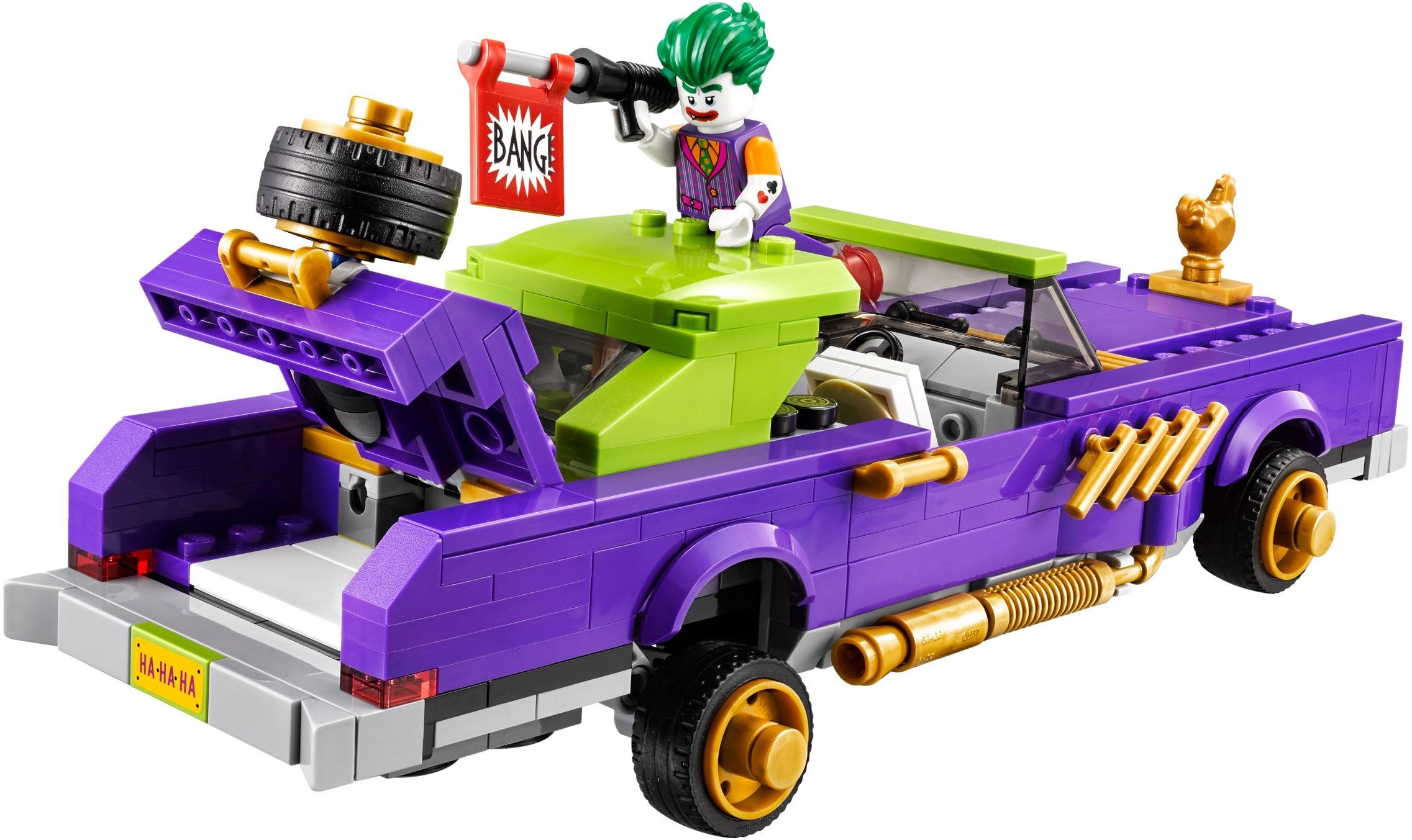 Foto 2 pulgar | Juguete De Construcción Lego The Batman Movie The Joker Notorious Lowrider 70906 - Venta Internacional.
