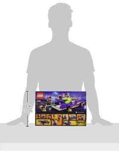 Foto 3 | Juguete De Construcción Lego The Batman Movie The Joker Notorious Lowrider 70906 - Venta Internacional.