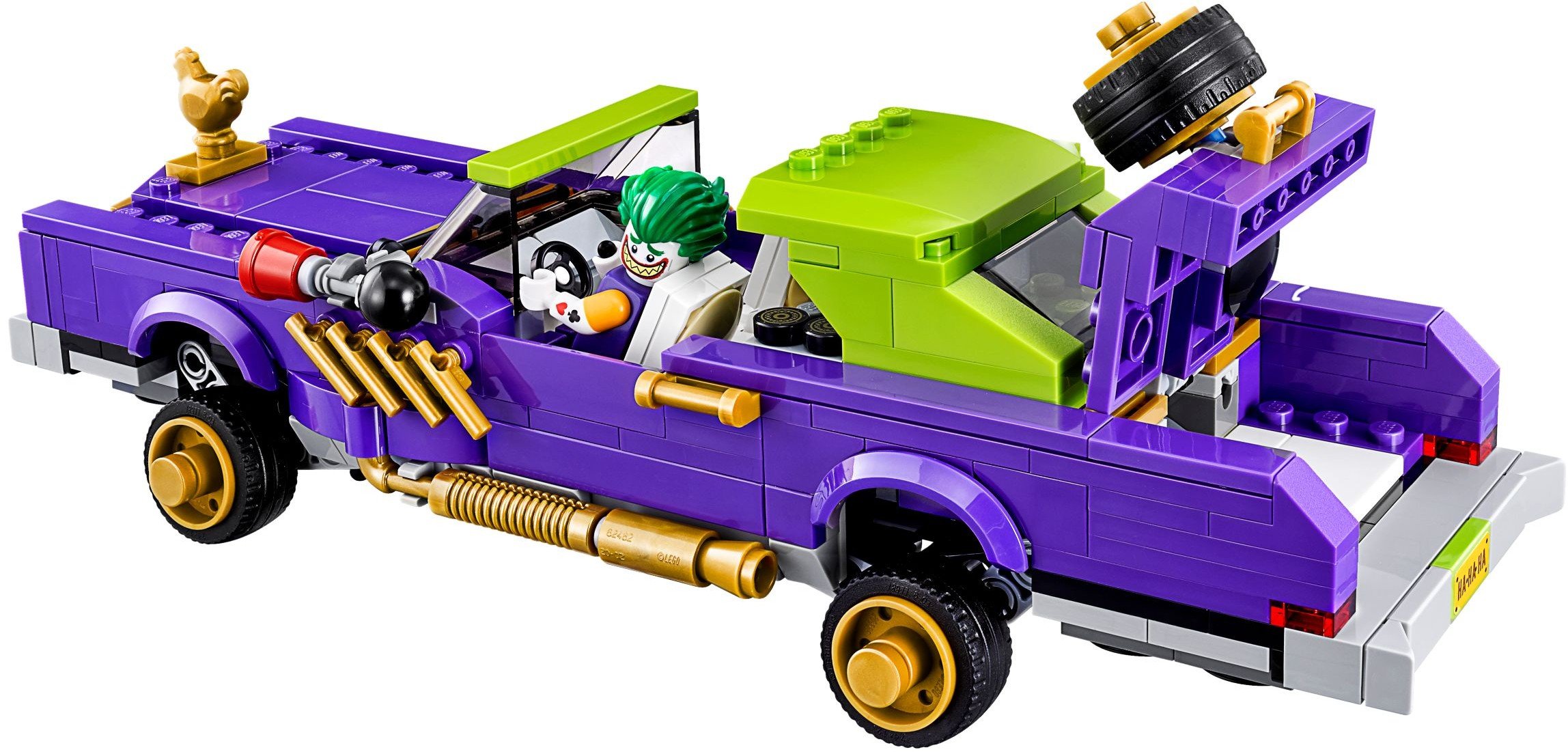 Foto 5 | Juguete De Construcción Lego The Batman Movie The Joker Notorious Lowrider 70906 - Venta Internacional.