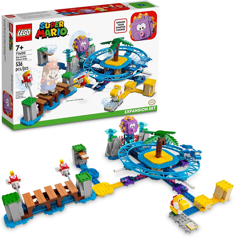 Lego Super Mario 71400 Desafío En Las Olas Vs Gran Erincho