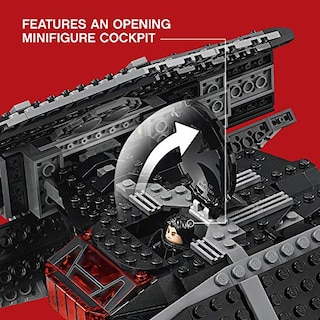 Foto 5 | Lego Star Wars Episodio Viii El Caza En Línea De Kylo Ren 75 - Venta Internacional.