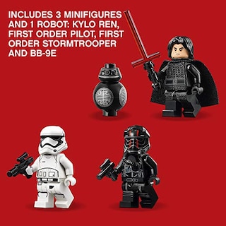 Foto 7 | Lego Star Wars Episodio Viii El Caza En Línea De Kylo Ren 75 - Venta Internacional.