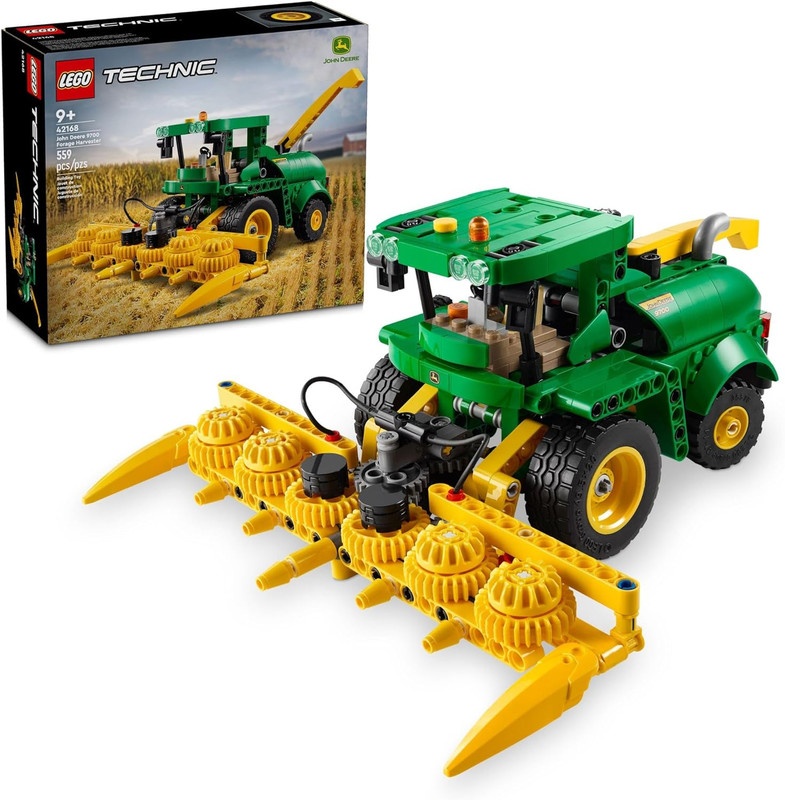 Foto 2 pulgar | Lego Technic 42168 John Deere 9700 Forage Harvester