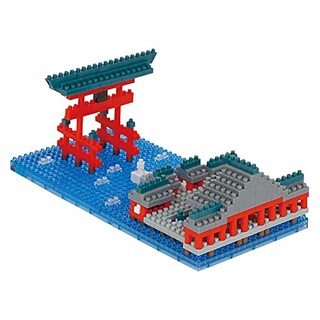 Foto 5 | Nanoblock Nanoblock, Vistas Para Ver El Santuario De Itsukushima, 540 Unidades - Venta Internacional.
