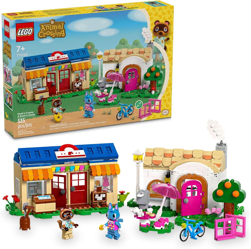 Foto 2 pulgar | Lego Animal Crossing 77050 Mininook Y Casa De Minina
