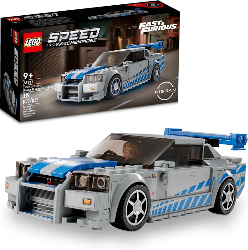 Foto 2 pulgar | Lego Speed Champions 76917 Nissan Skyline Gt-r Fast Furious