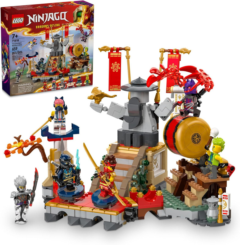 Foto 2 pulgar | Lego Ninjago 71818 Arena De Batalla Del Torneo