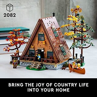 Foto 2 | Set De Exhibición Coleccionable Lego Ideas A-frame Cabin 213 - Venta Internacional.