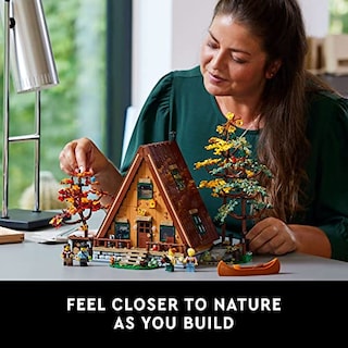 Foto 6 | Set De Exhibición Coleccionable Lego Ideas A-frame Cabin 213 - Venta Internacional.