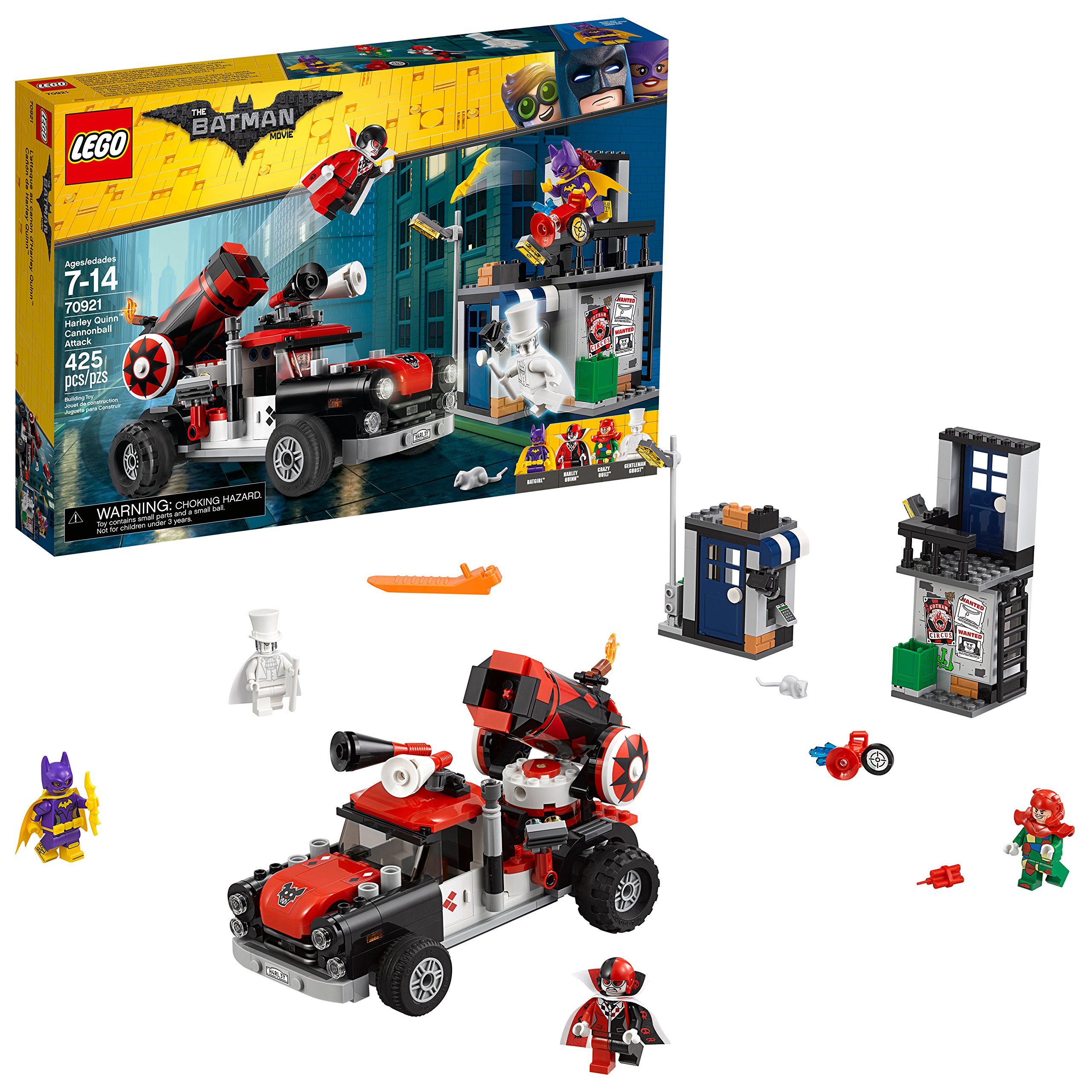 Foto 2 pulgar | Kit De Construcción Lego Batman Movie Harley Quinn Cannonball 70921 - Venta Internacional.