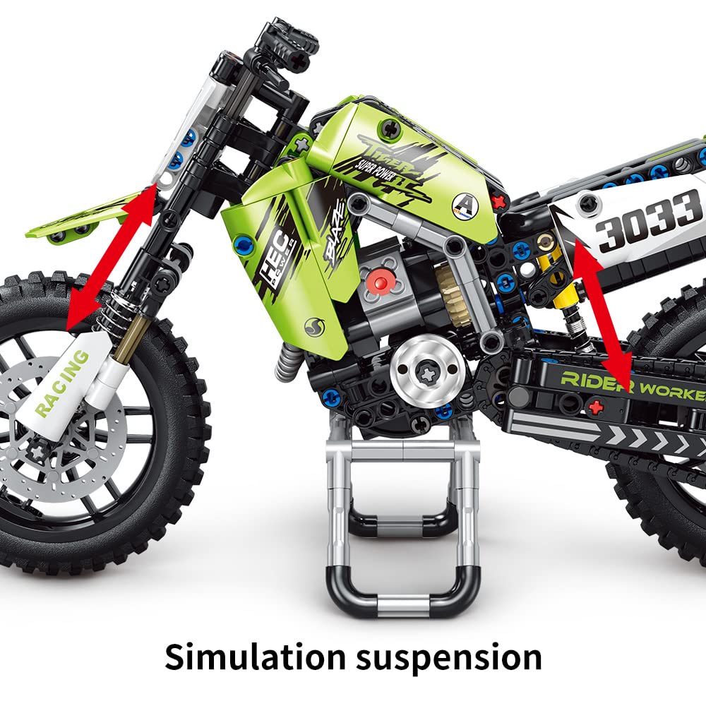 Foto 4 pulgar | Kit De Juguetes Para Motocicletas Building Blocks Mesiondy, 476 Piezas - Venta Internacional.