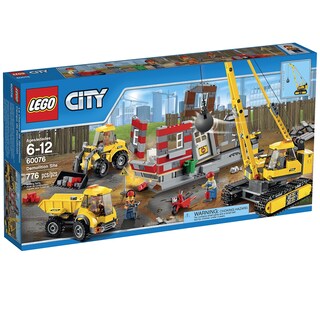 Foto 1 | Sitio De Demolición Y Demolición De Lego City De Juguete Con Grúa Y Vehículos - Venta Internacional.