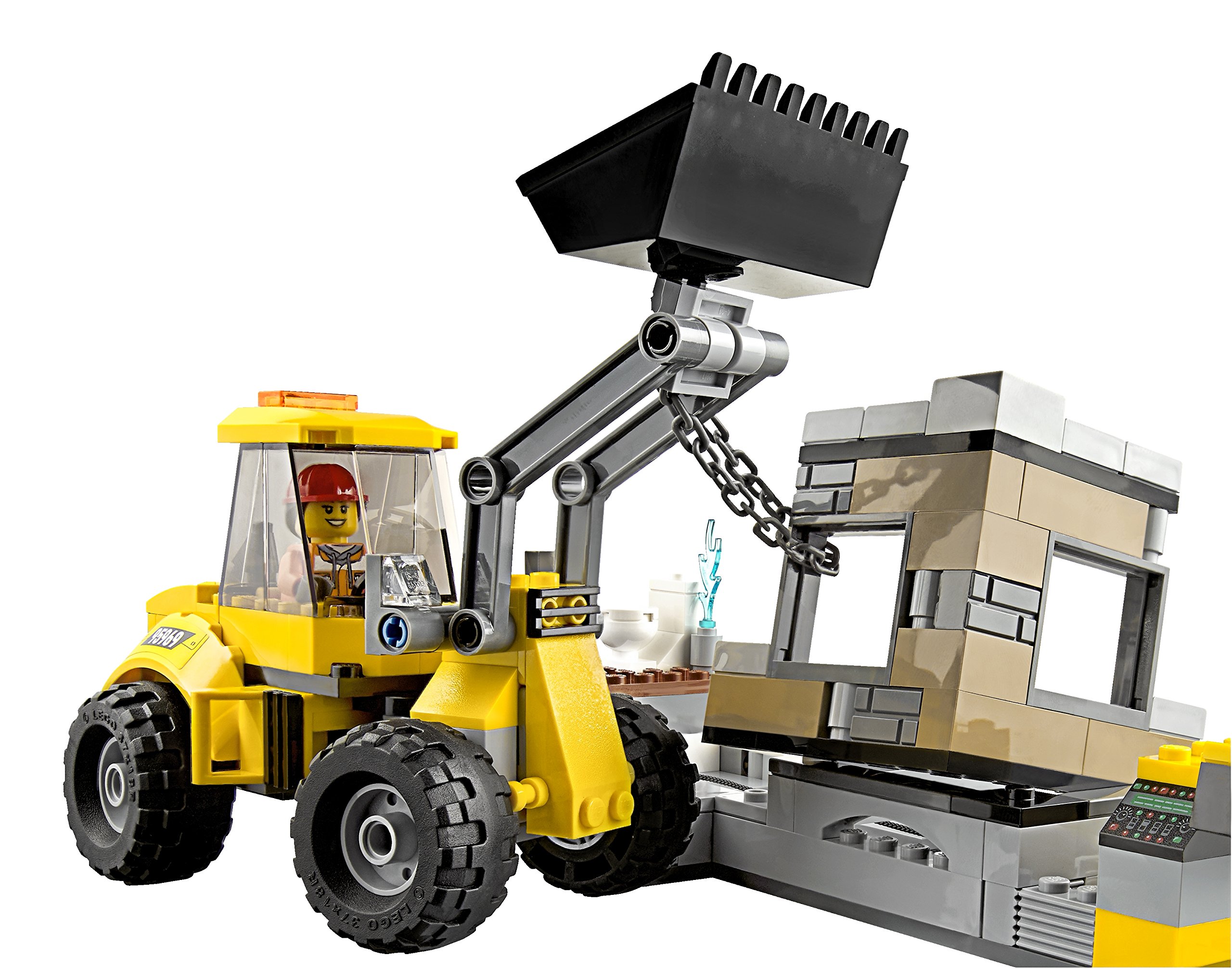 Foto 7 pulgar | Sitio De Demolición Y Demolición De Lego City De Juguete Con Grúa Y Vehículos - Venta Internacional.