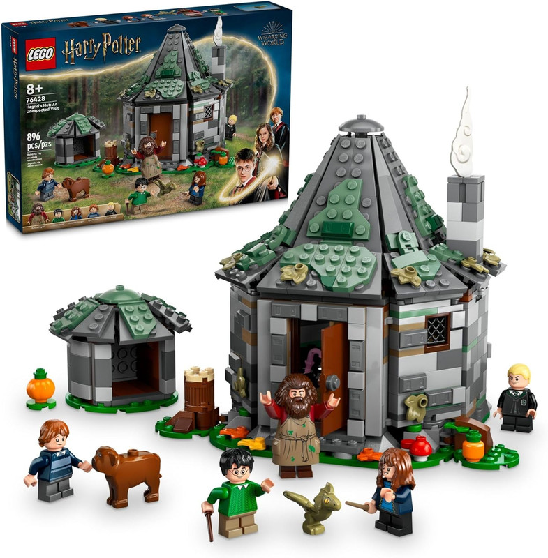 Juego de Bloques Lego Harry Potter 76428 Cabaña de Hagrid: Una Visita Inesperada