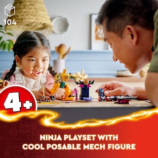 Foto 2 | Juguete Lego Ninjago Arin's Battle Mech Con Minifigura De Arin Ninja - Venta Internacional.